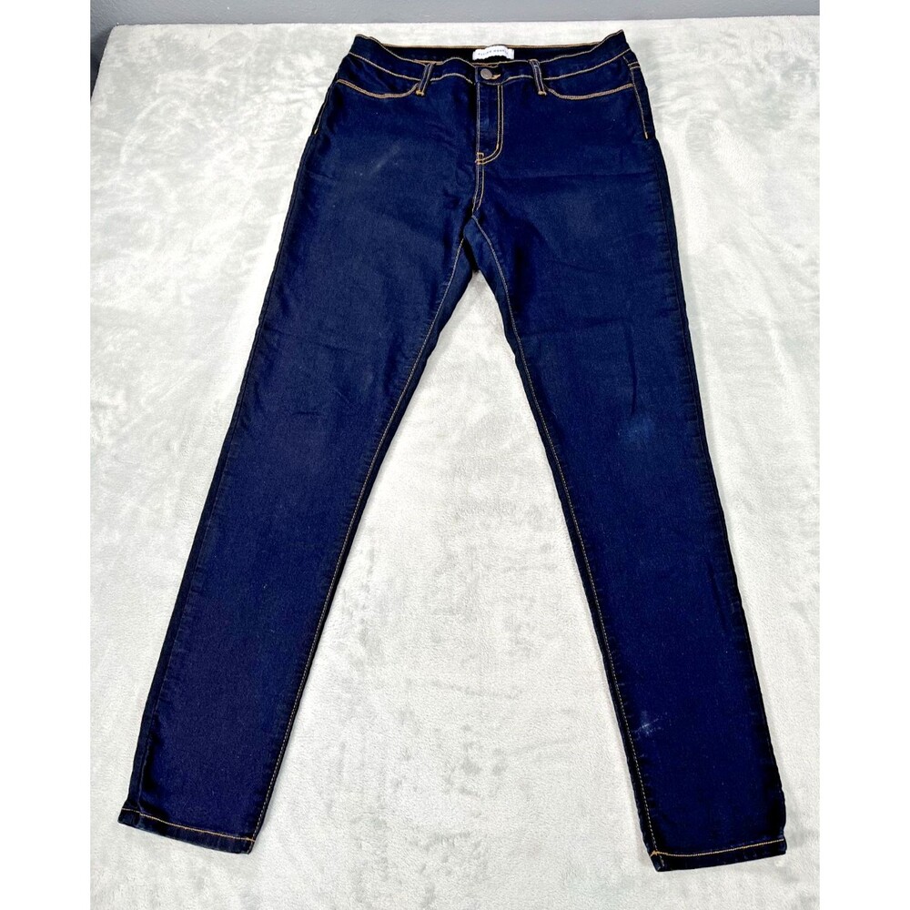 Flying Monkey Womens Dark WashSkinny Jeggings Jeans Size 32 Made in USA